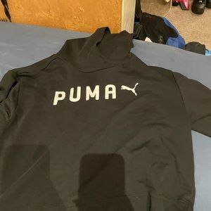 Black puma hoodie